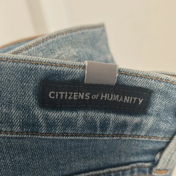 NWT Citizens of Humanity Rocket Crop High Rise Skinny Jeans Sz 28 - Picture 8 of 9